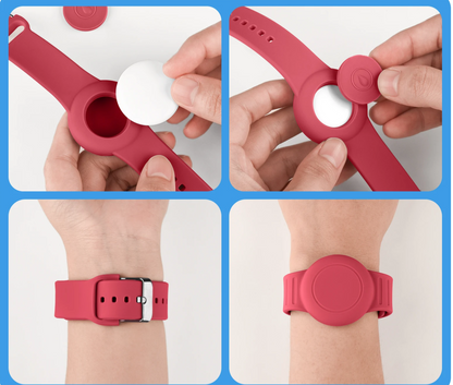 Protection en silicone anti-perte pour bracelet de localisation pour enfants