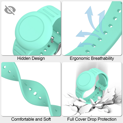 Protection en silicone anti-perte pour bracelet de localisation pour enfants