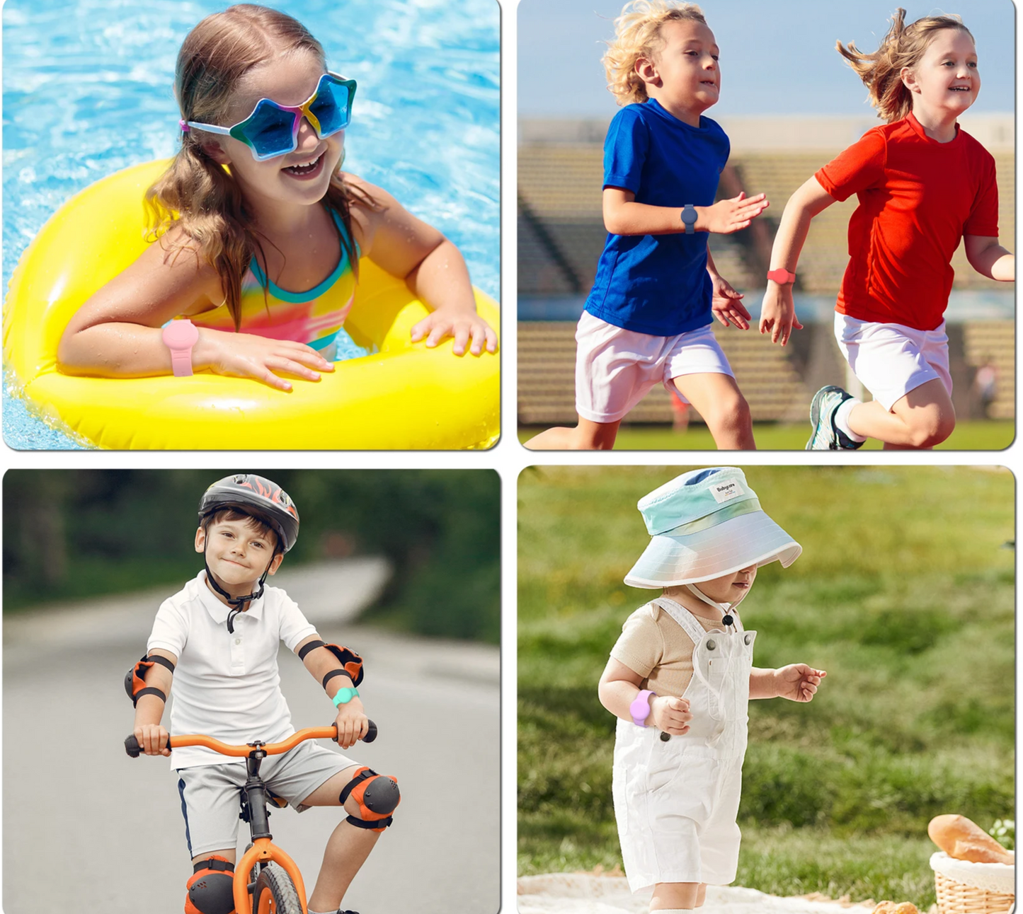 Protection en silicone anti-perte pour bracelet de localisation pour enfants