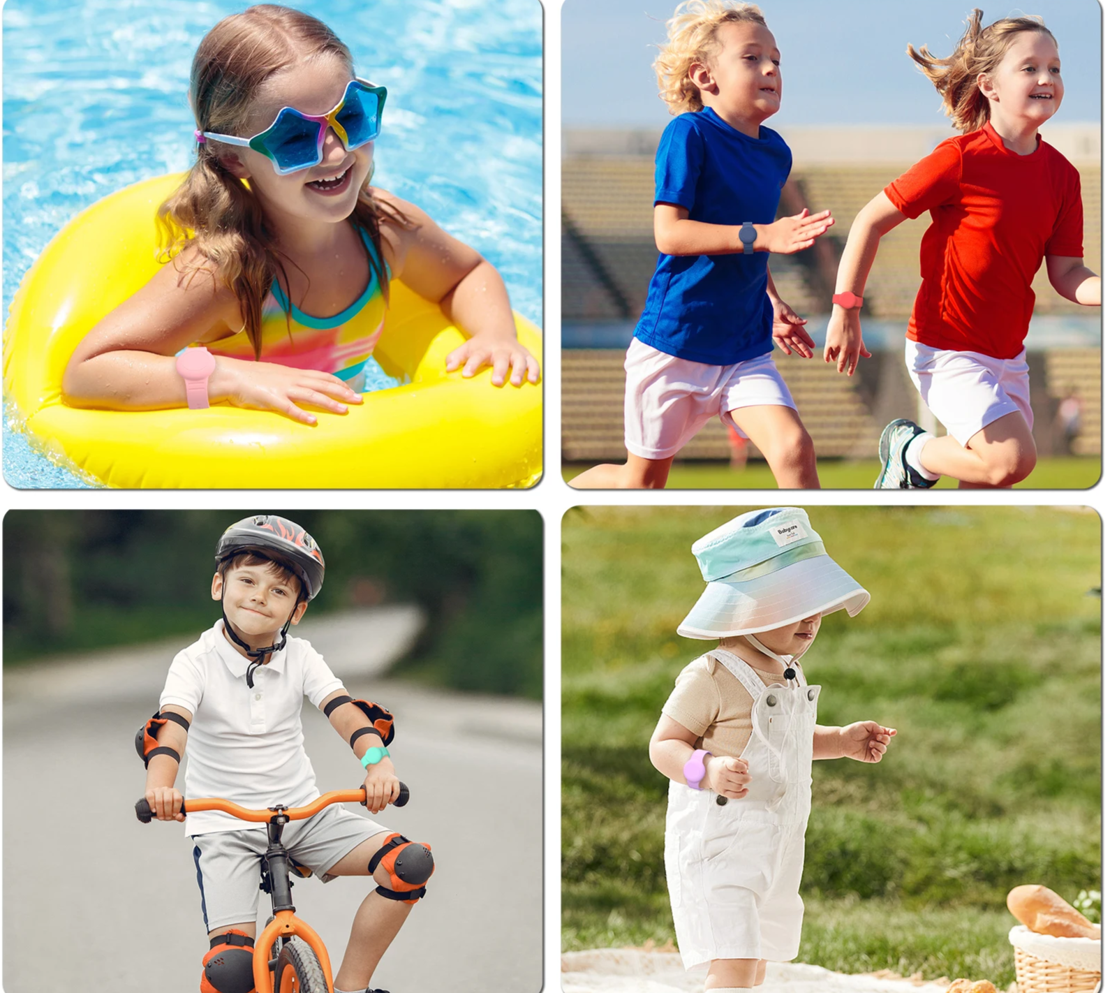 Protection en silicone anti-perte pour bracelet de localisation pour enfants
